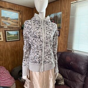 Lululemon After Asana Floral Hoodie